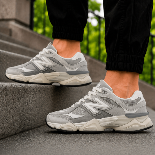 Slate Grey 9060 Chunky Sneaker