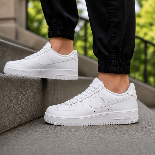 Timeless White Low Force Sneaker