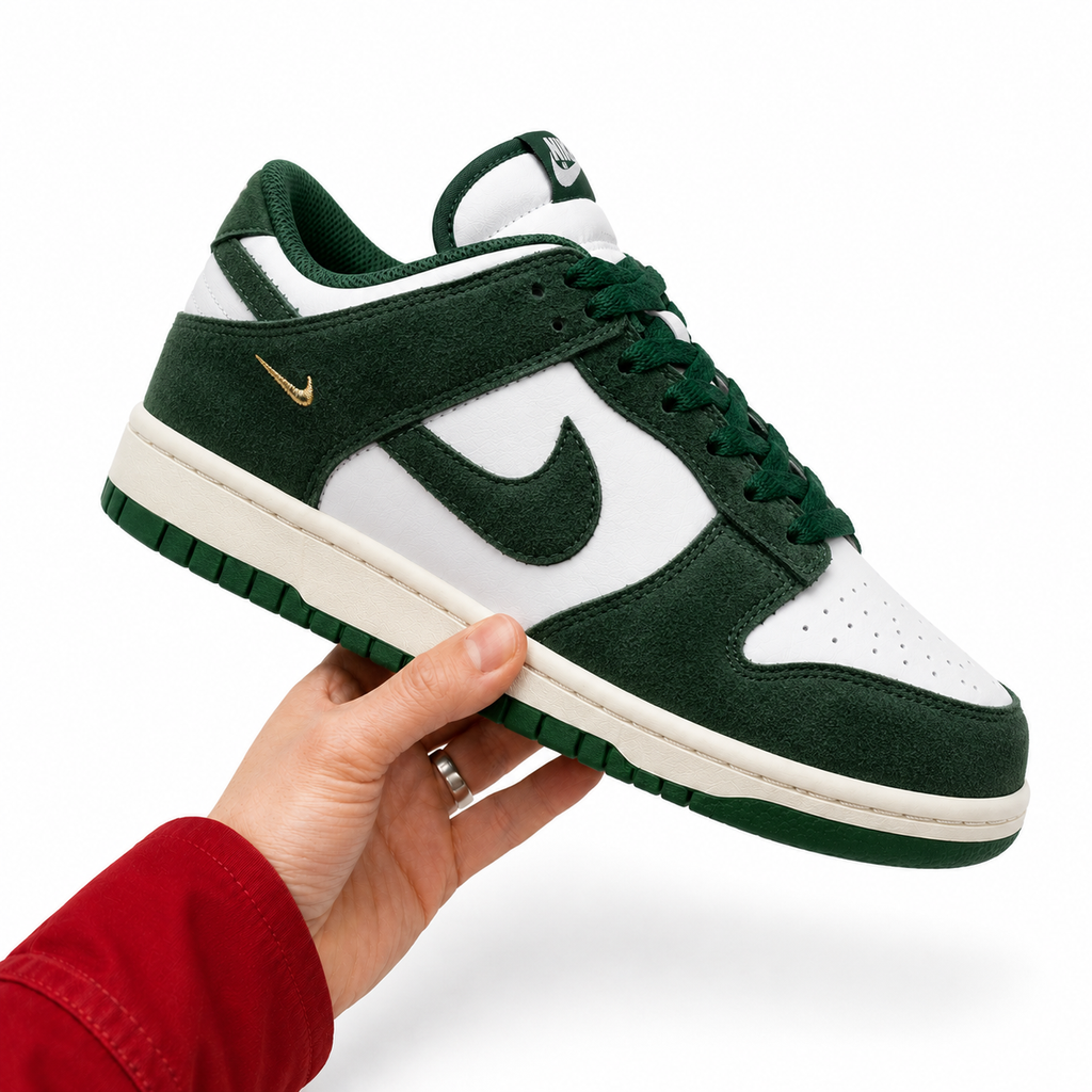 WMNS Dunk Low Suede Green