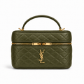 Luxury YSL Vanity Top-Handle Bag