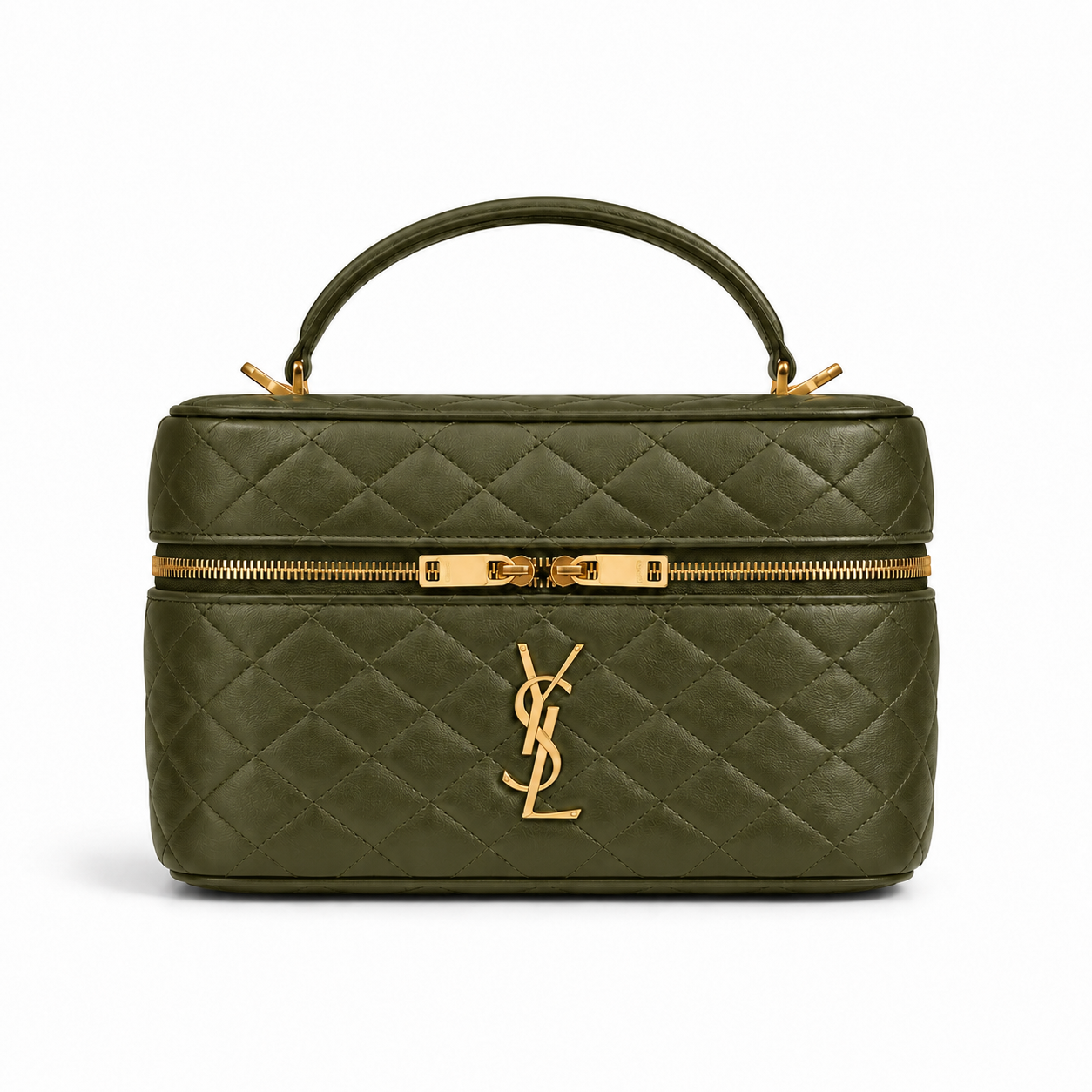 Luxury YSL Vanity Top-Handle Bag