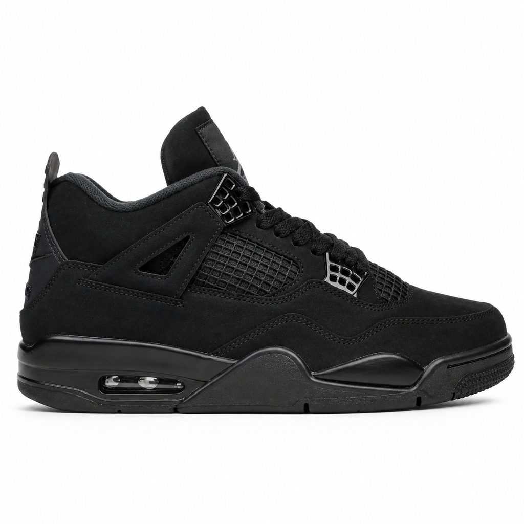 J4 Retro Black Cat Triple Black Premium