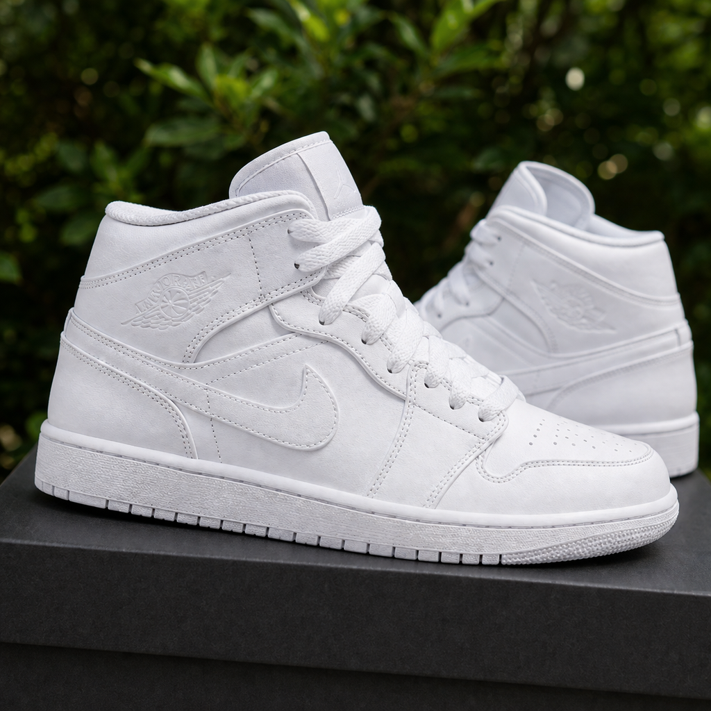 J1 Mid Triple White