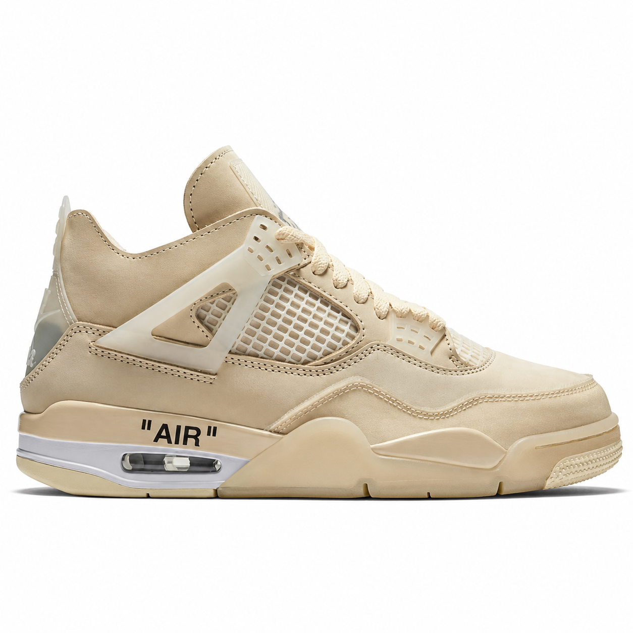 J4 Retro x Off-White Sail