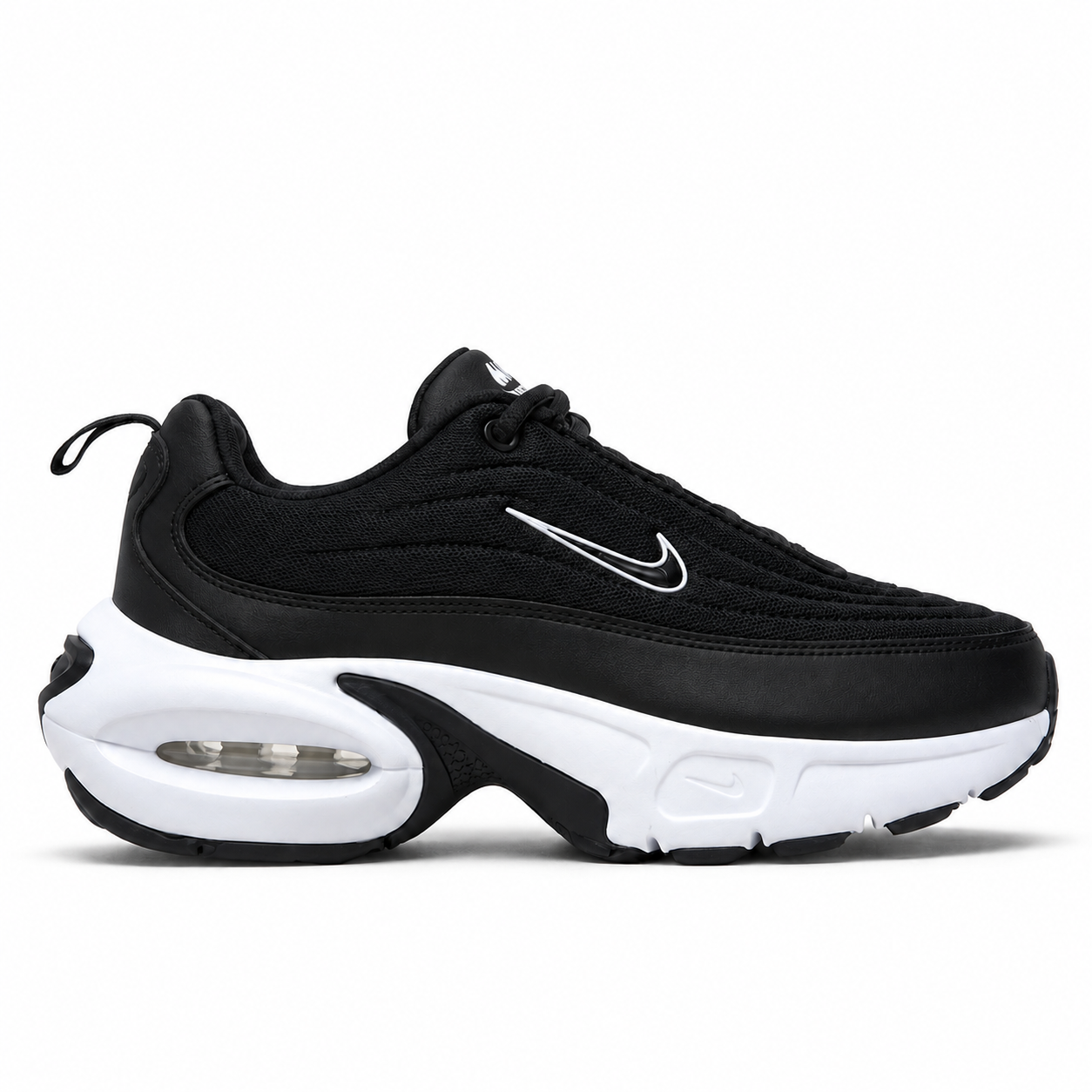 Portal Black & White Air Sneaker