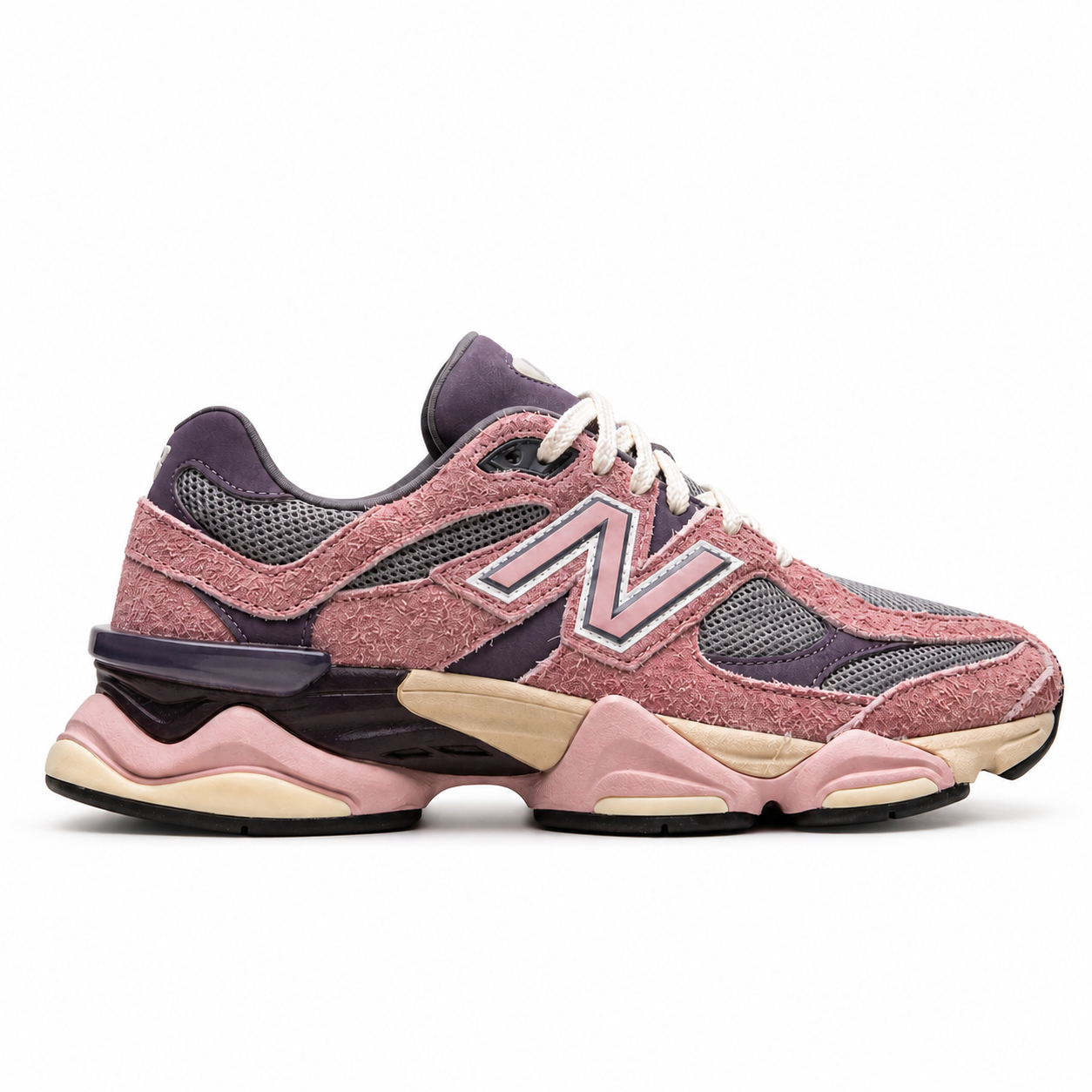 9060 Pink & Lavender Suede