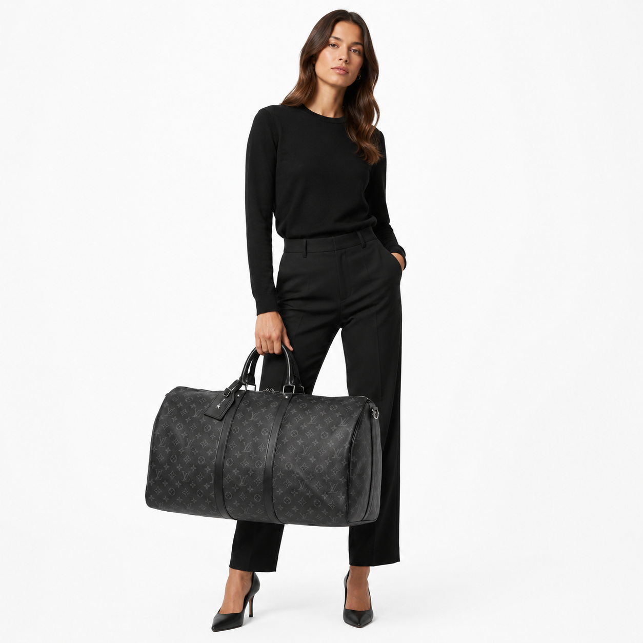 Luxury Inspired Monogram Travel Bag