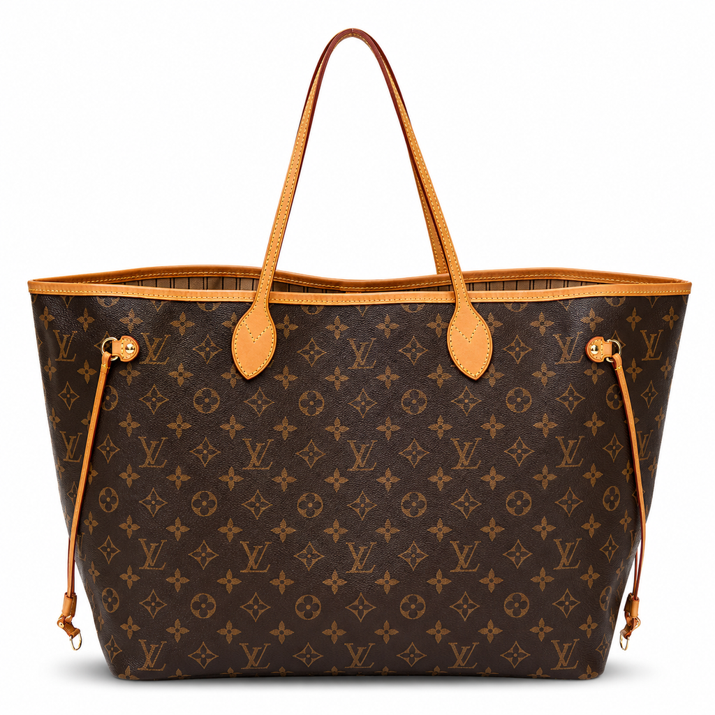 Icon Leather Brown & Tan Tote Bag