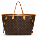 Icon Leather Brown & Tan Tote Bag